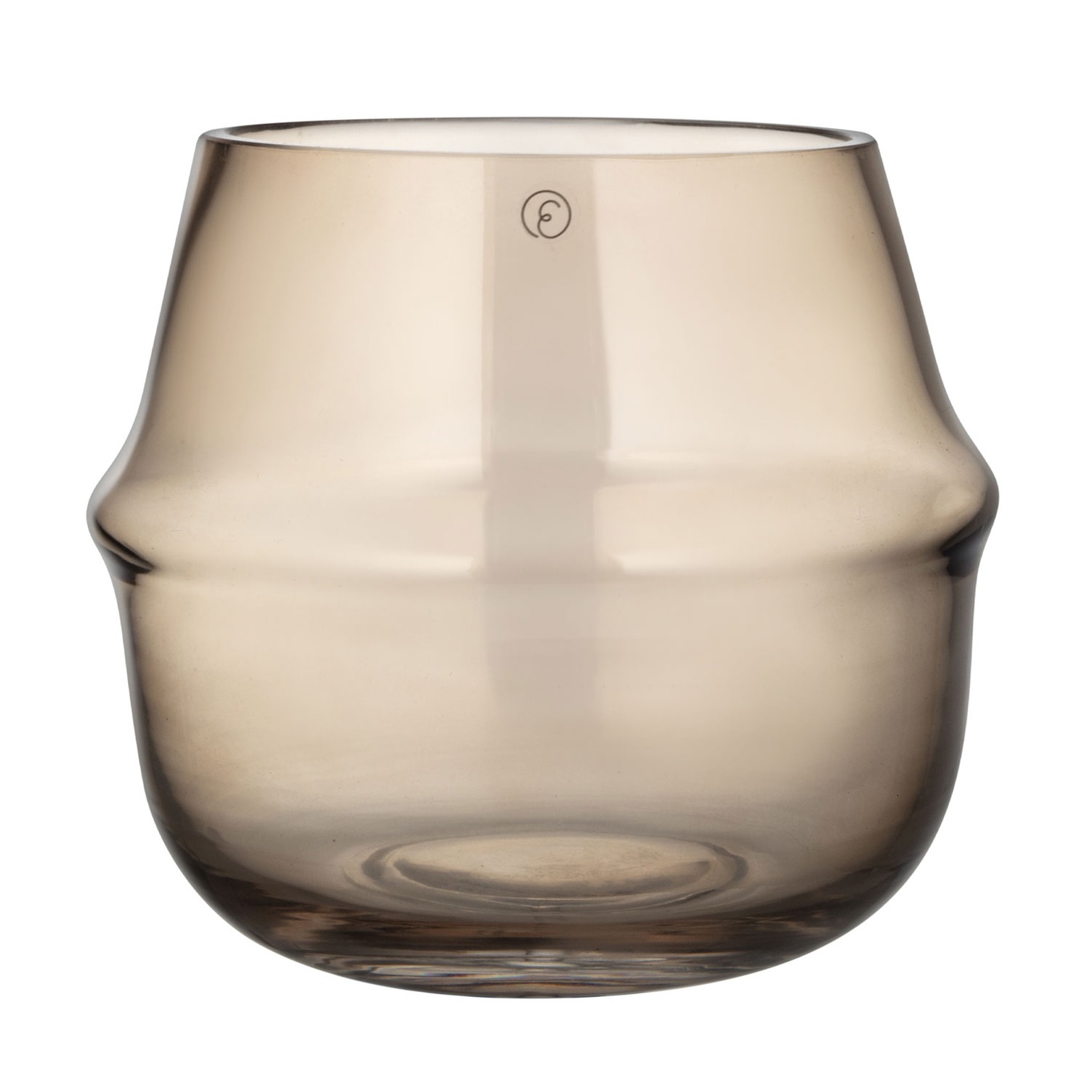 Lantern/Vase Ø16 cm, Amber