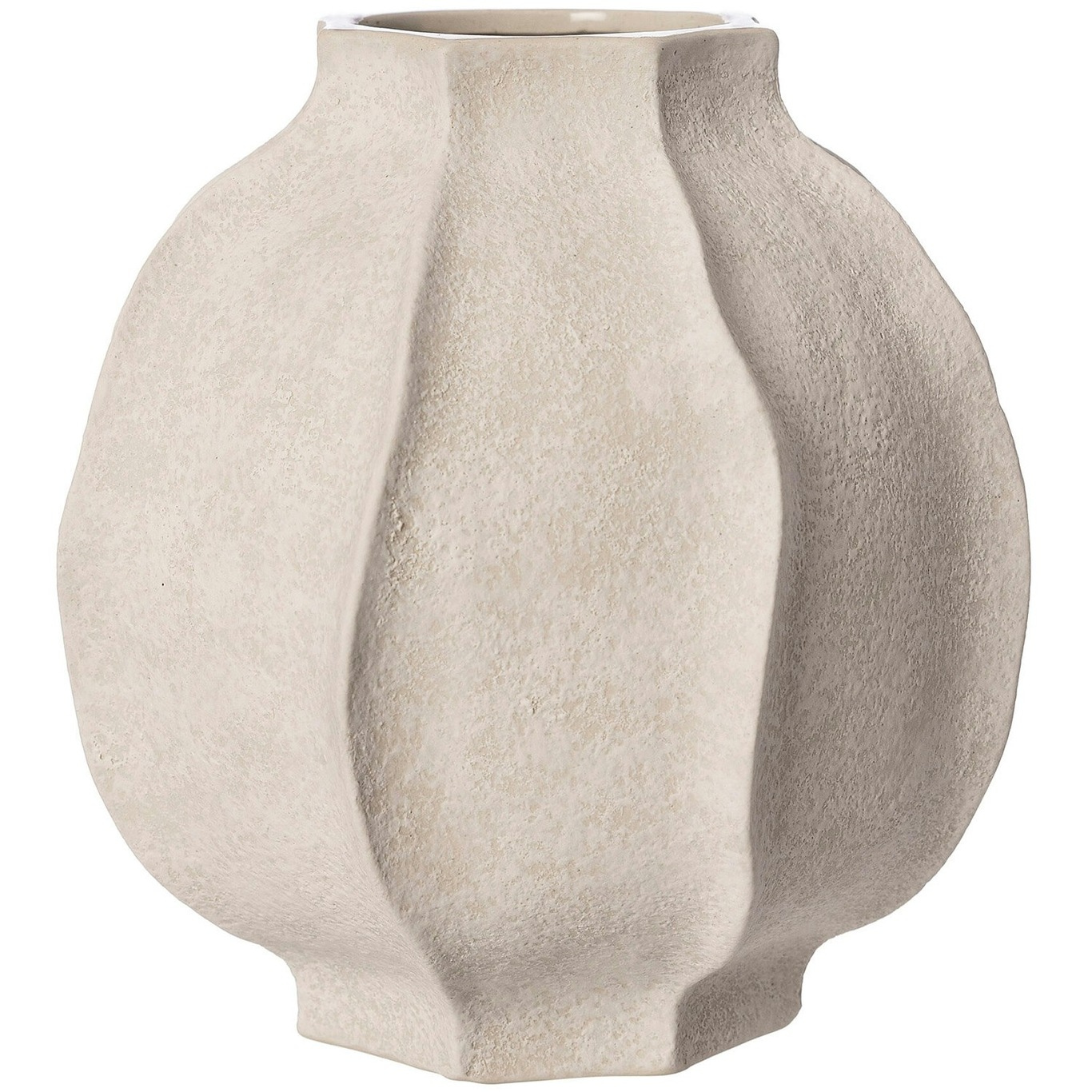 Vase 24 cm, Natural White