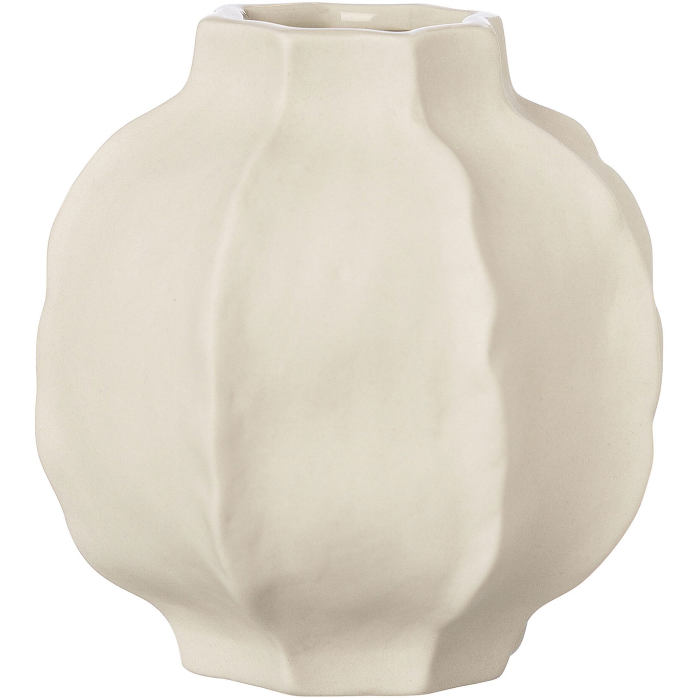 Vase Natural White, 13 cm