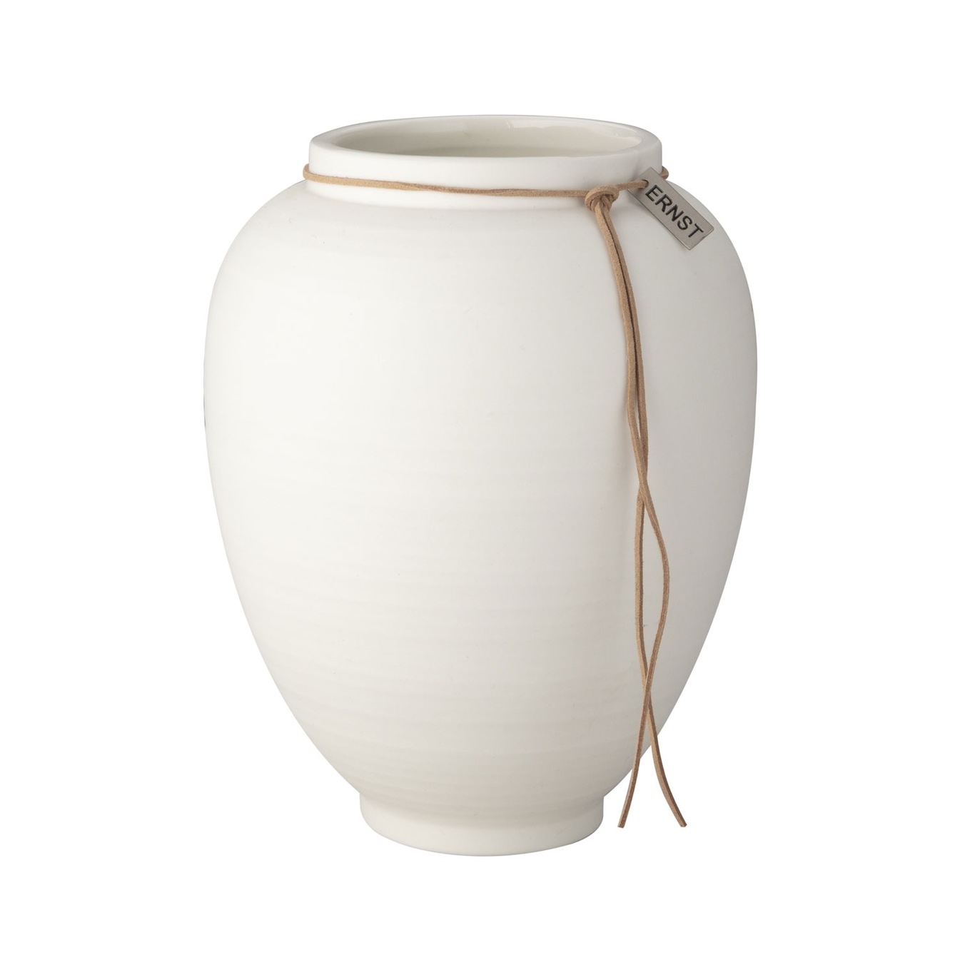 Vase White Matte, 22 cm