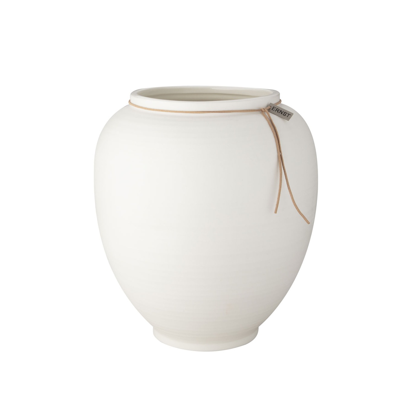 Vase White Matte, 33 cm