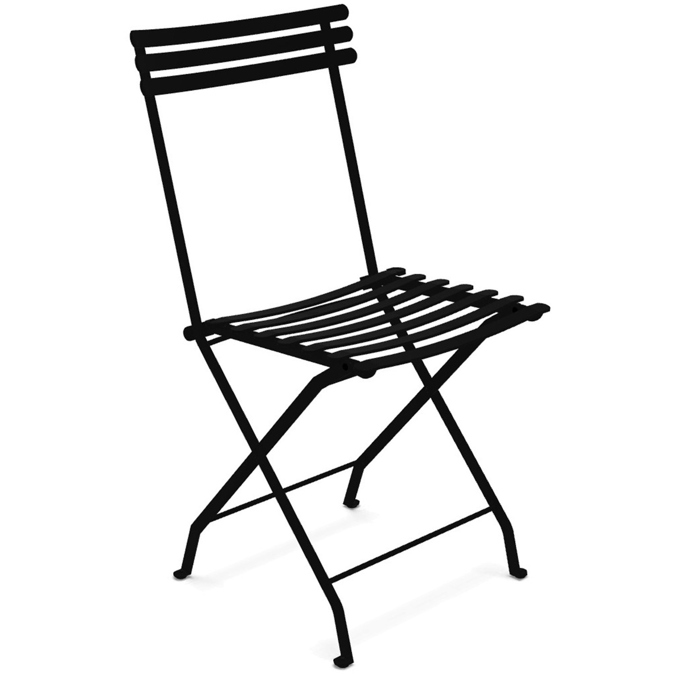Flower Foldable Chair, Sepia Black