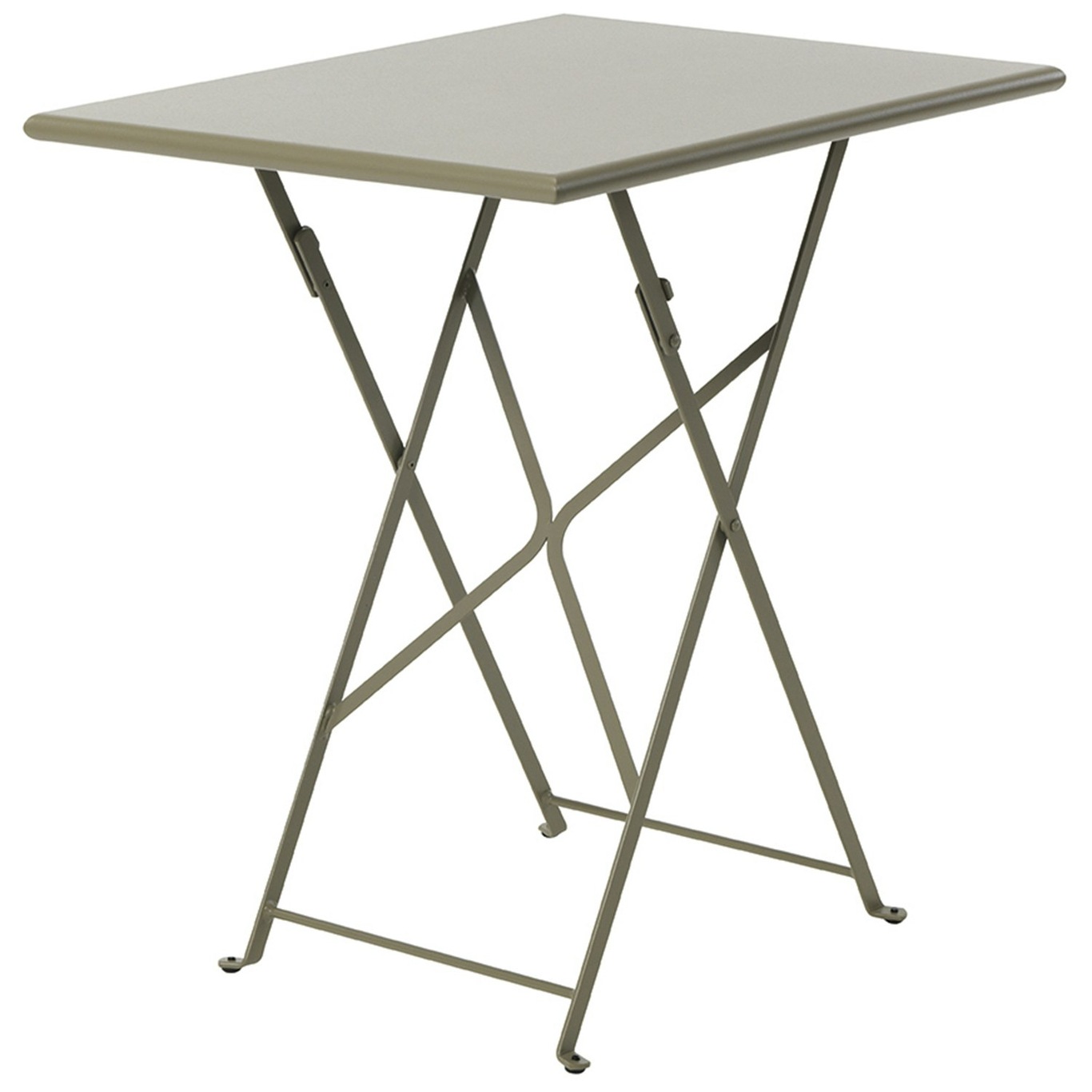 Flower Foldable Table 55x70 cm, Mud Grey