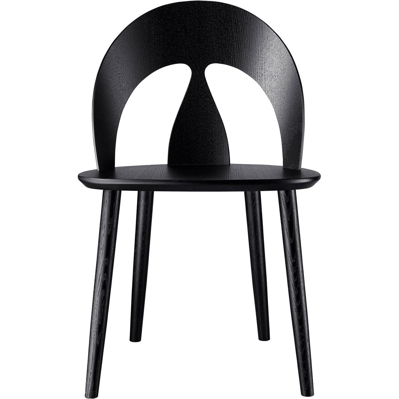 J45 Chair, Oak/Black