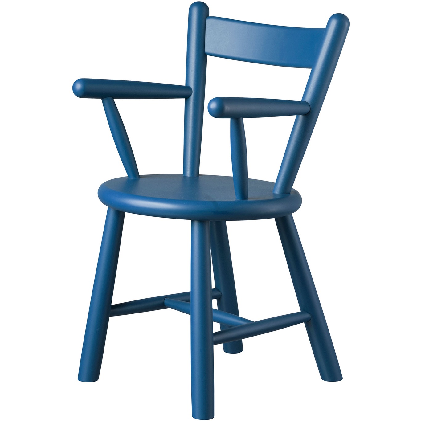 P9 Children'S Chair, Beech / Blue