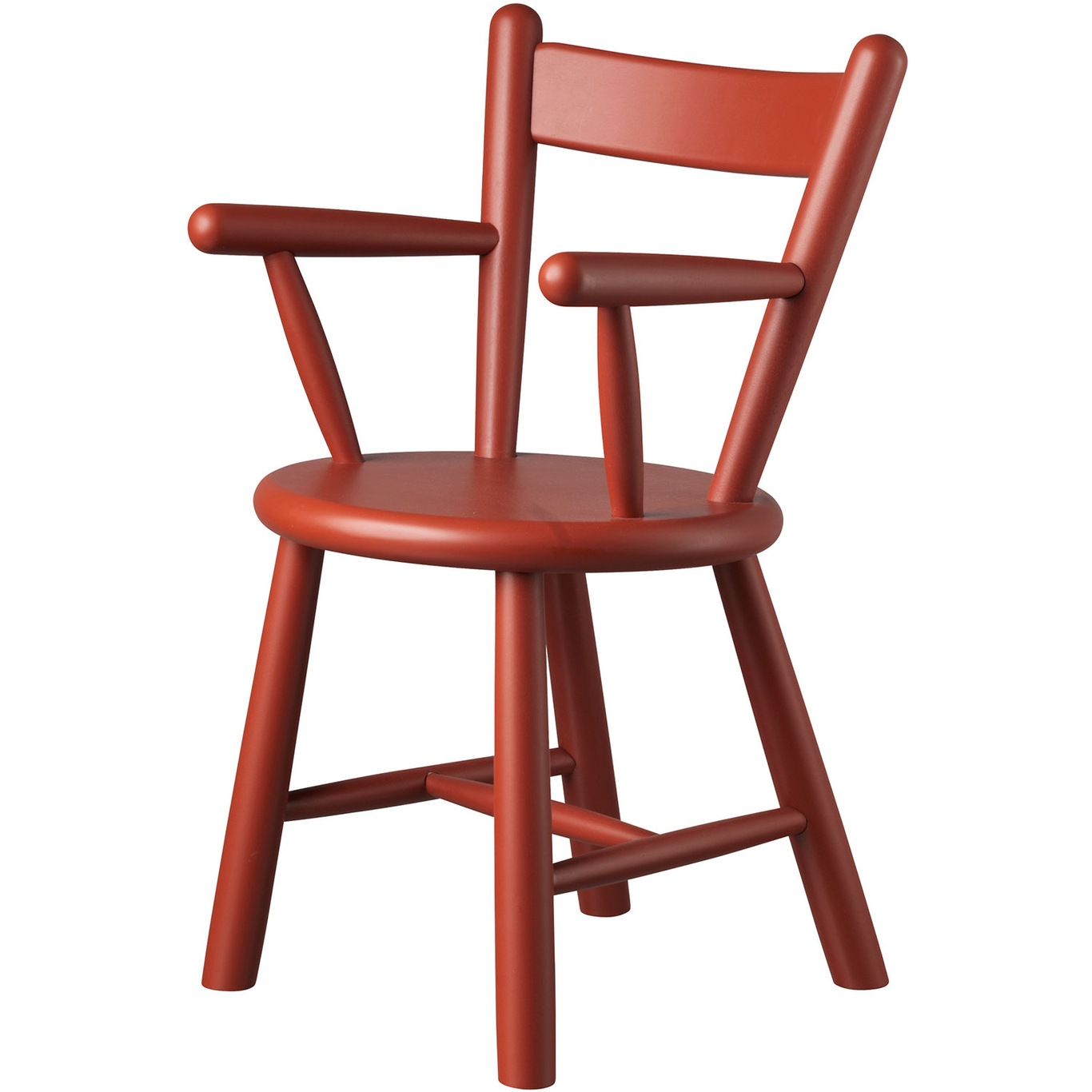 P9 Children'S Chair, Beech / Red