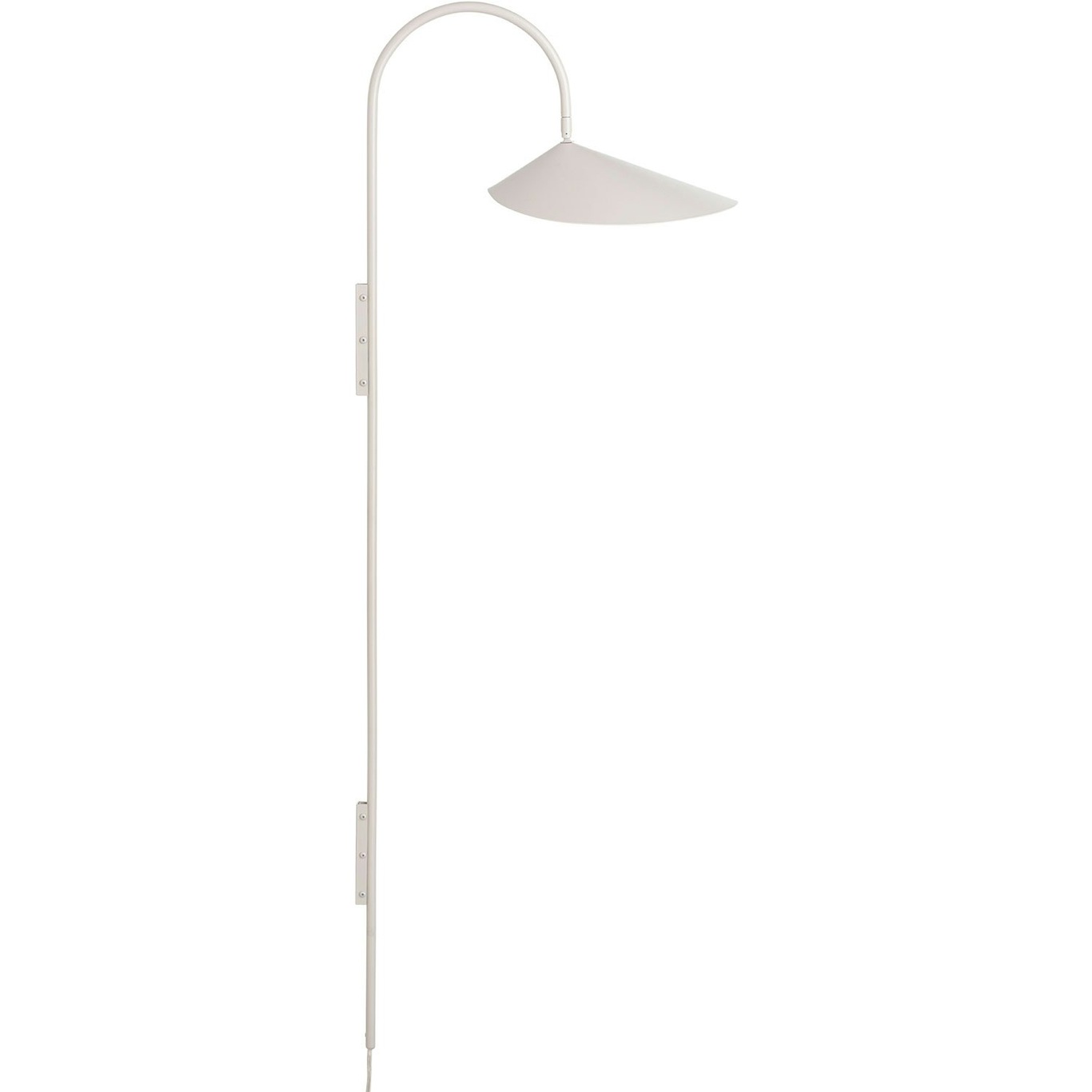 Arum Swivel Wall Lamp 127 cm, Cashmere
