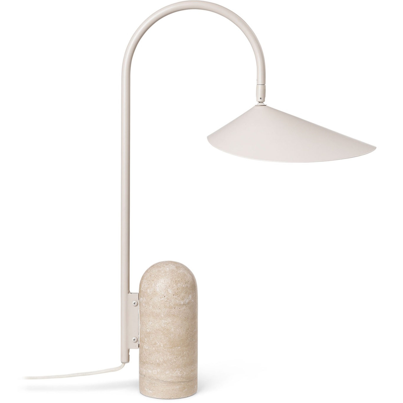 Arum Table Lamp, Cashmere