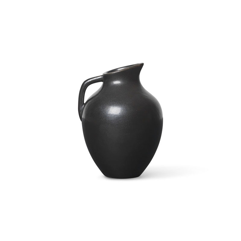 Ary Mini Vase 7x10 cm, Charcoal