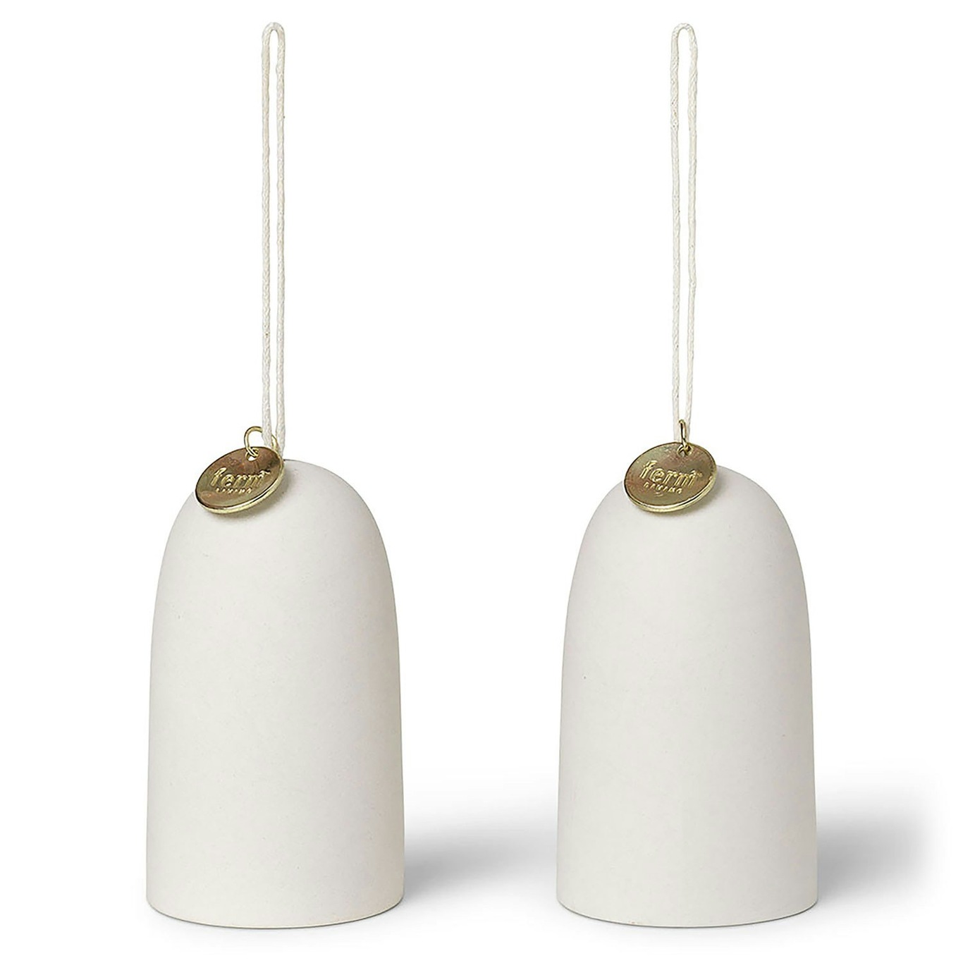 Christmas Bells Off-white 2-pack