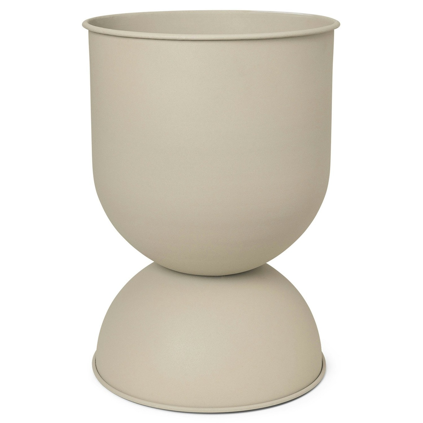 Hourglass Pot Cashmere, 59 cm