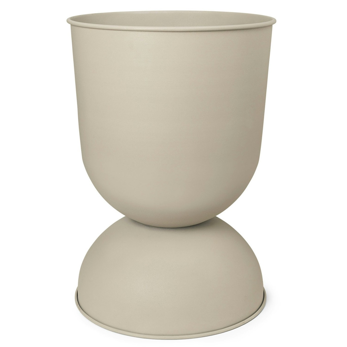 Hourglass Pot Cashmere, 42,5 cm