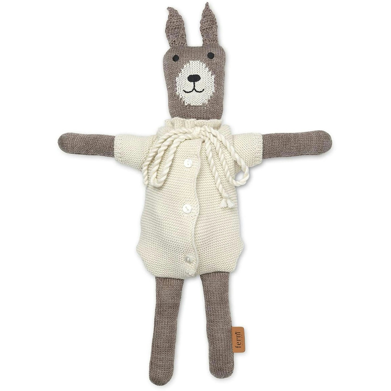Lee Rabbit Family Soft Toys 4 Pieces, Merino Wool