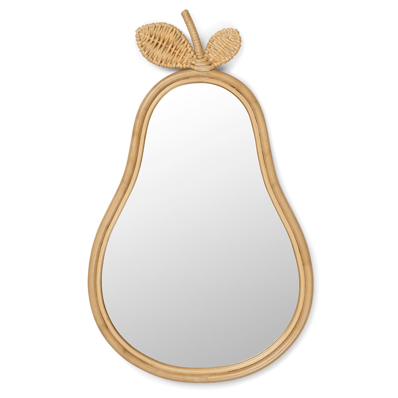 Pear Mirror, Natural