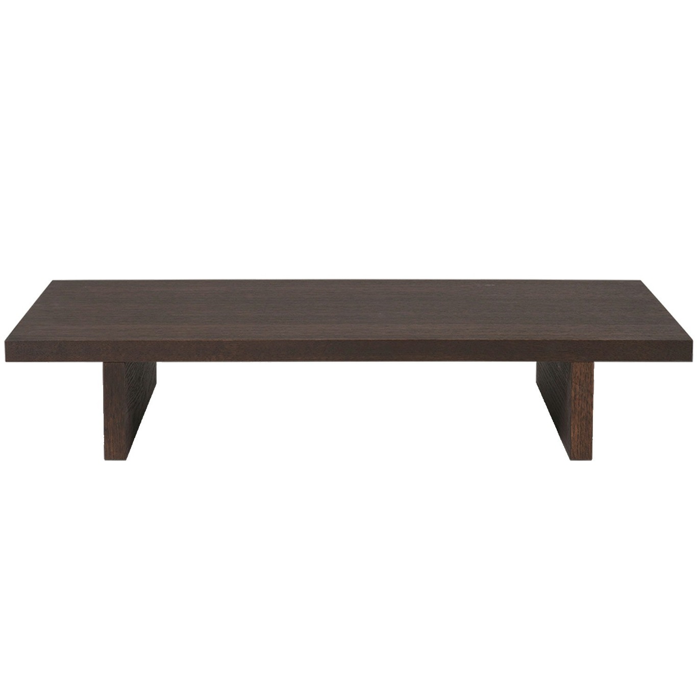Kona Low Side Table 78 x 14x 47.5 cm, Dark Stained
