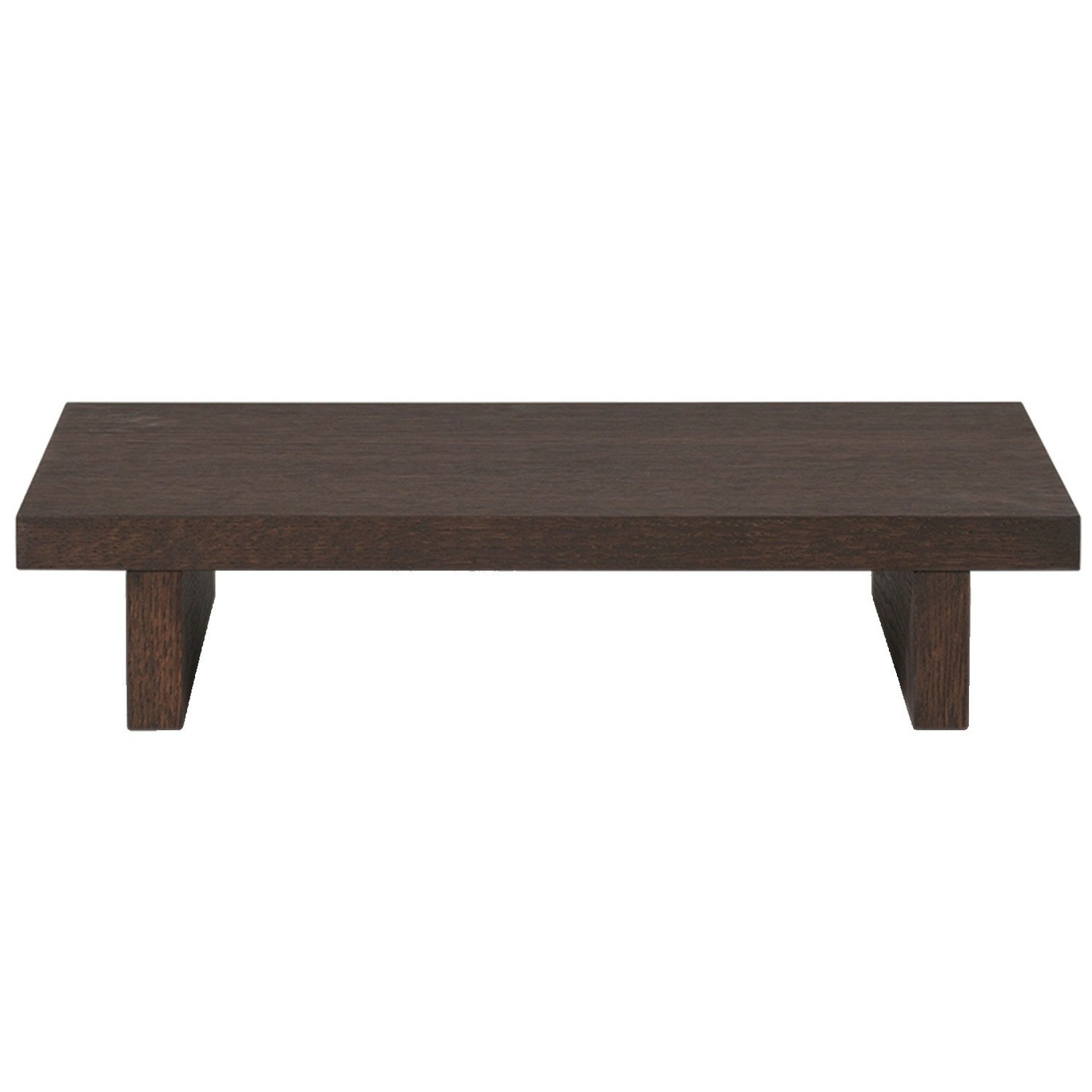 Kona Low Side Table 49 x 10 x 33.5 cm, Dark Stained