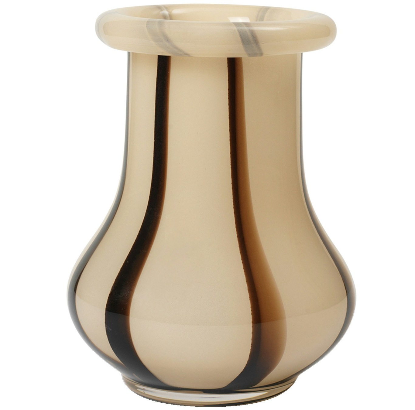 Riban Vase 15 cm, Cream
