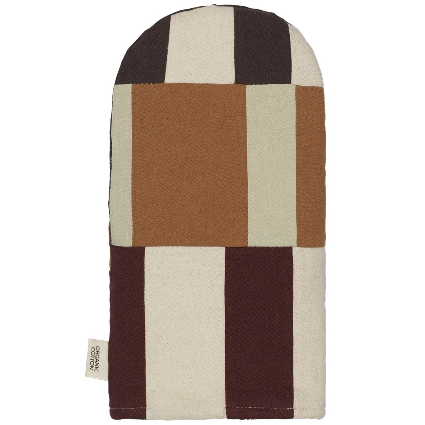 Section Patchwork Oven Glove