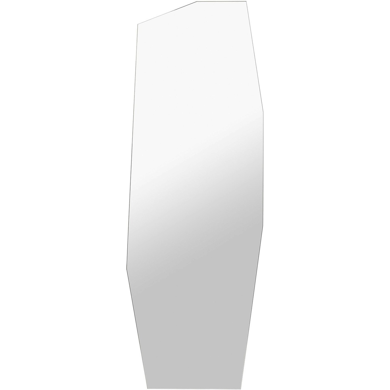 Shard Mirror 58x165 cm, Black