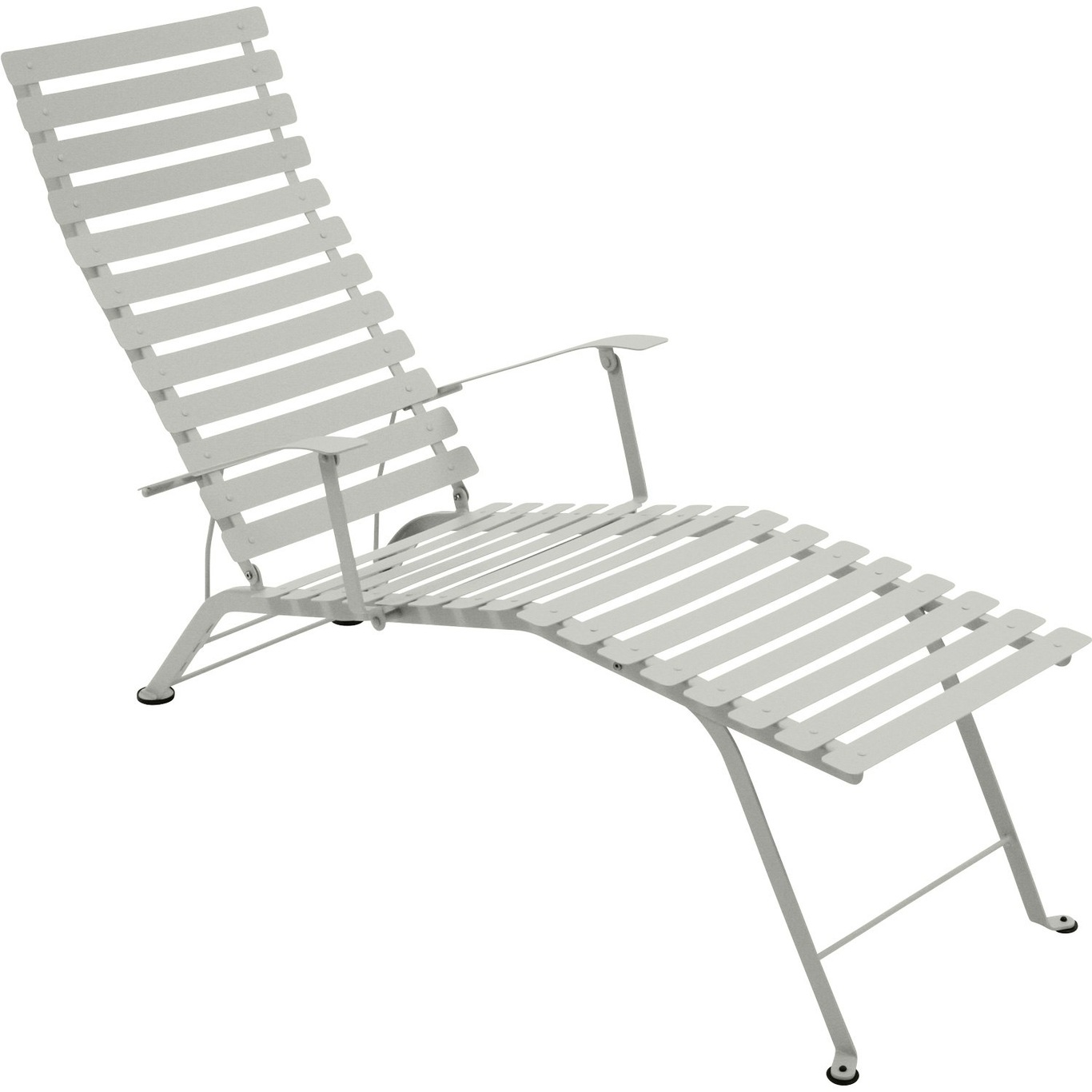 Bistro Chaise Longue, Clay Grey