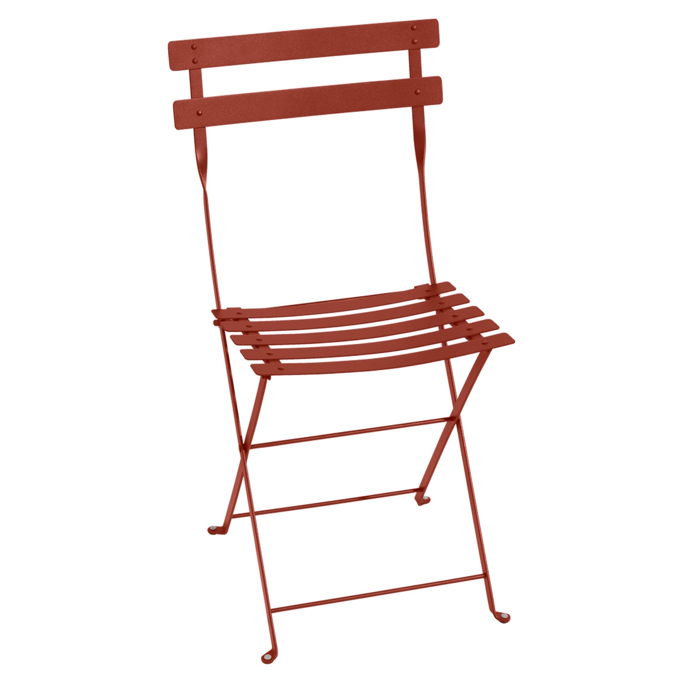 Bistro Chair Metal, Red Ochre