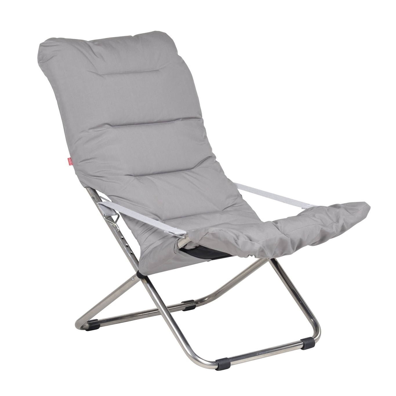 Fiesta Soft Deck Chair, Grey