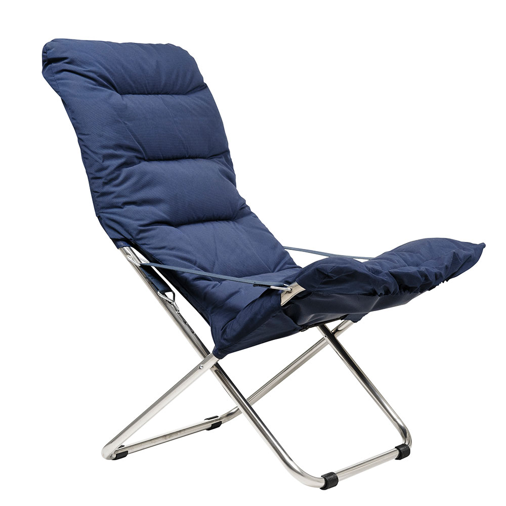 Fiesta Soft Deck Chair, Marine blue