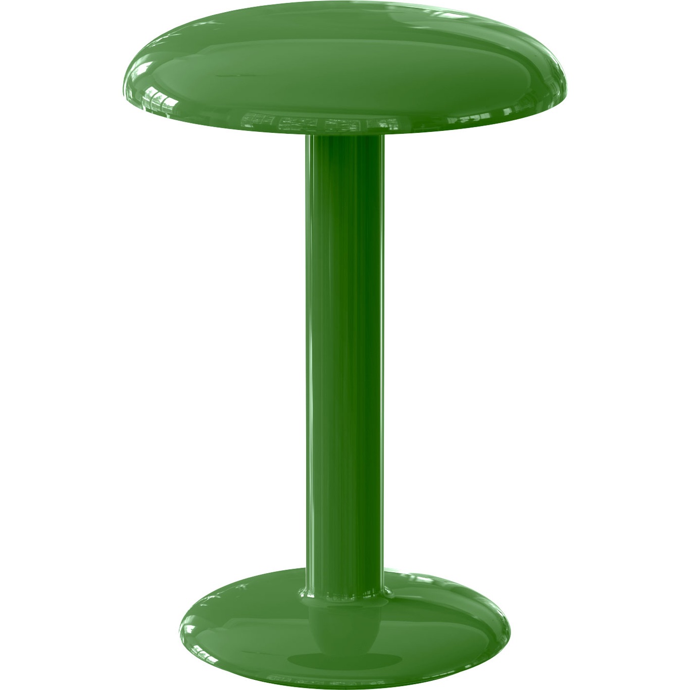 Gustave Residential Table Lamp Portable 3000K, Lacquered Green