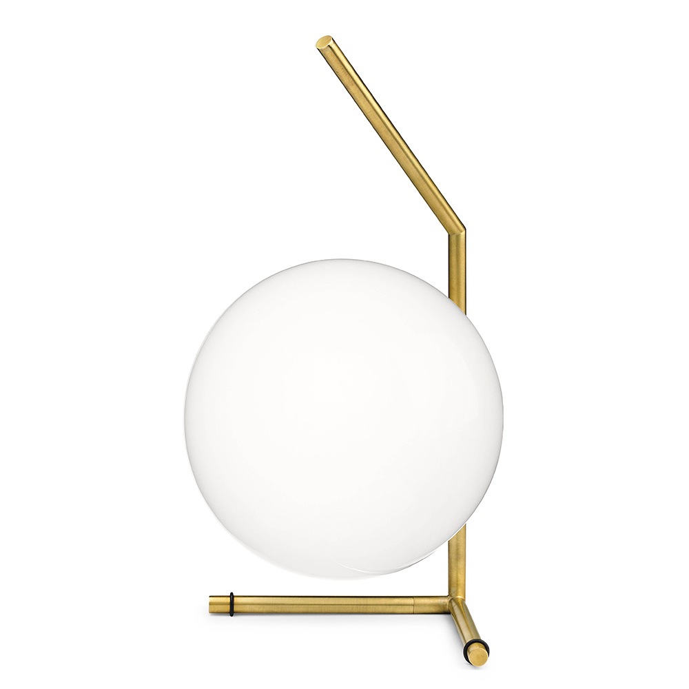 IC Lights T1 Table Lamp Low, Brushed Brass