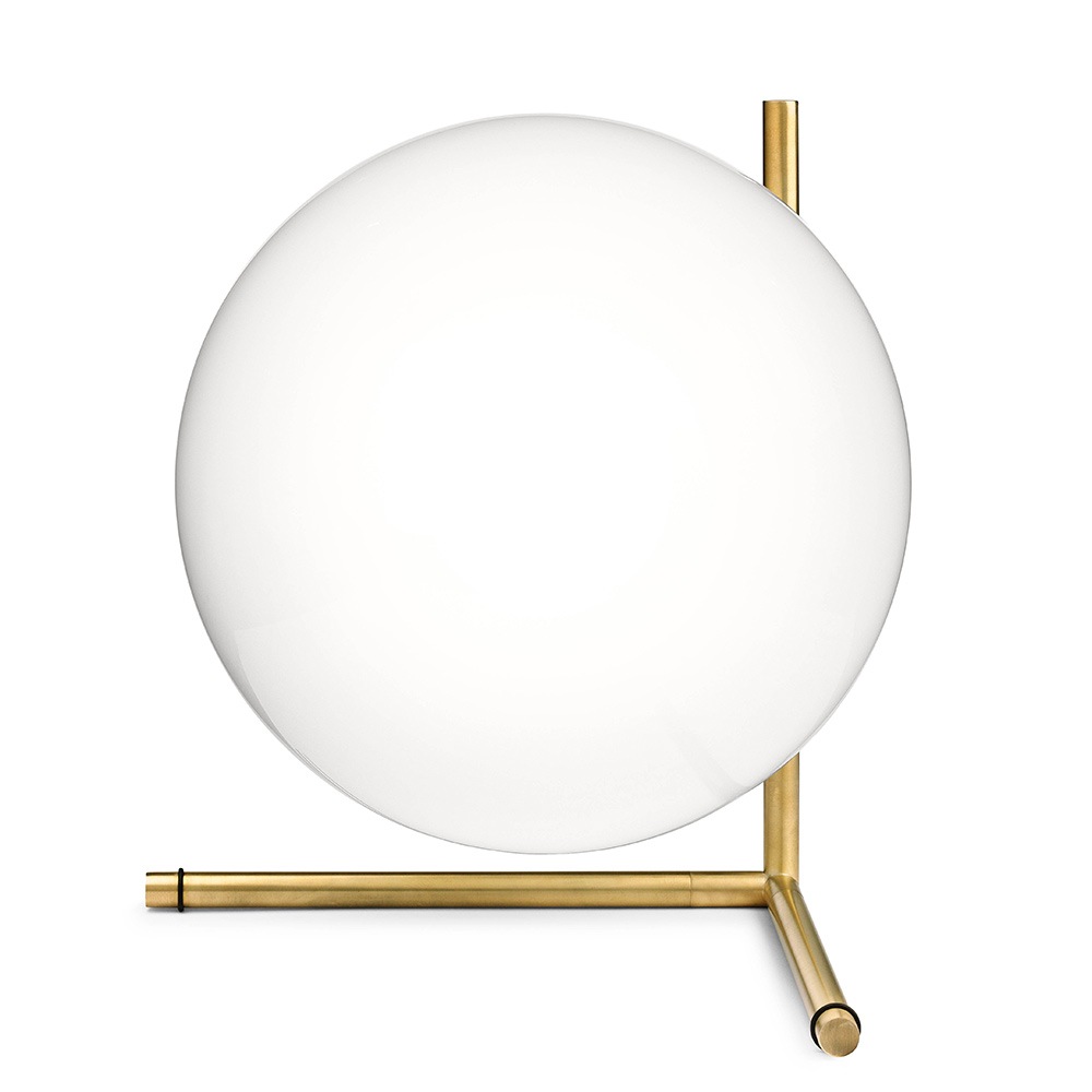 IC Lights T2 Table Lamp, Brushed Brass