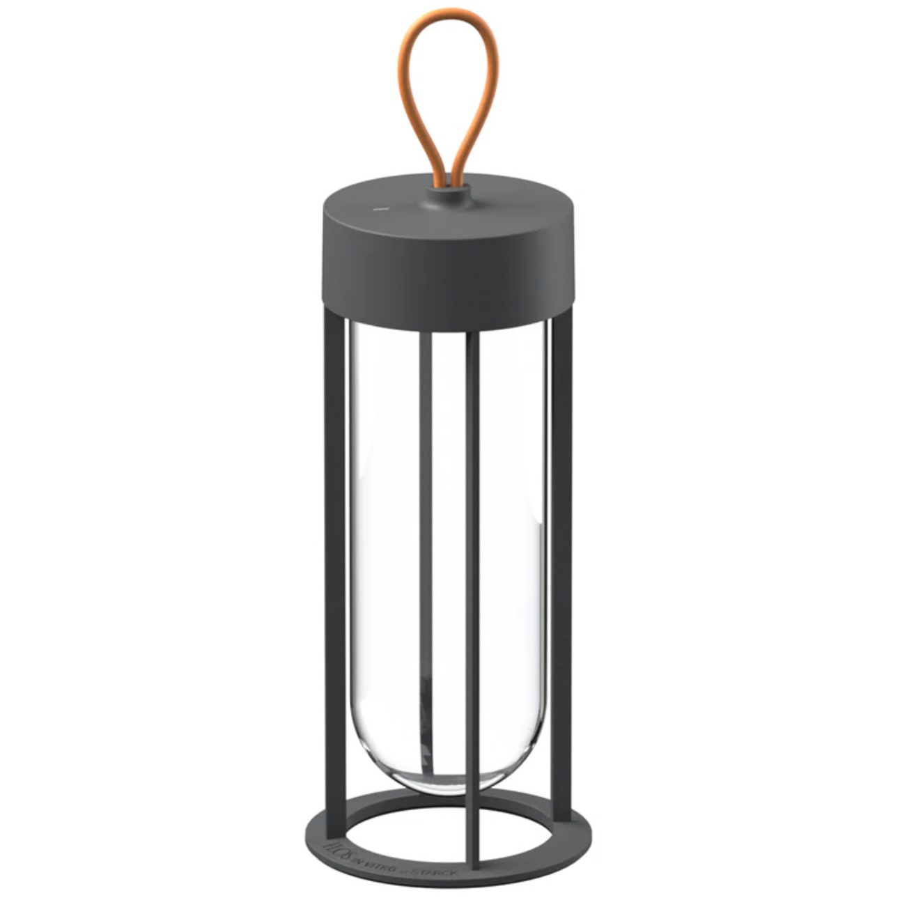 In Vitro Unplugged Table Lamp, Anthracite