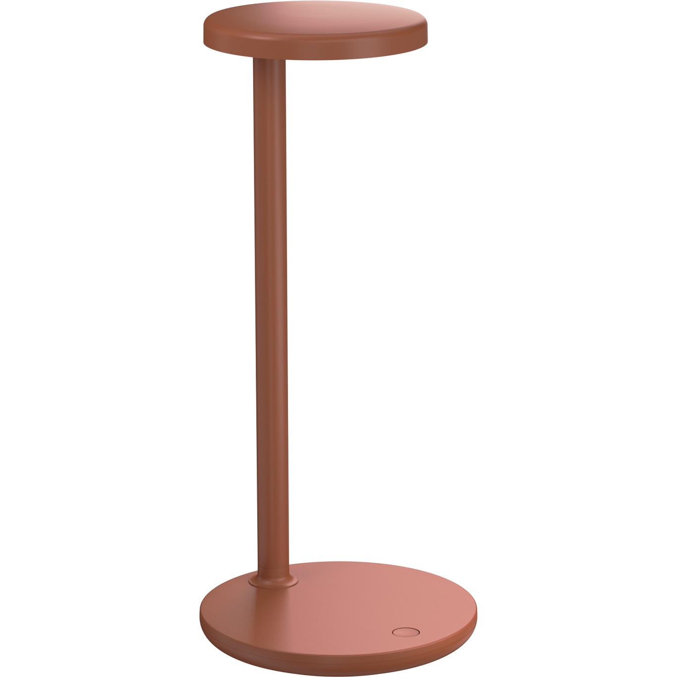 Oblique Table Lamp,  Rust