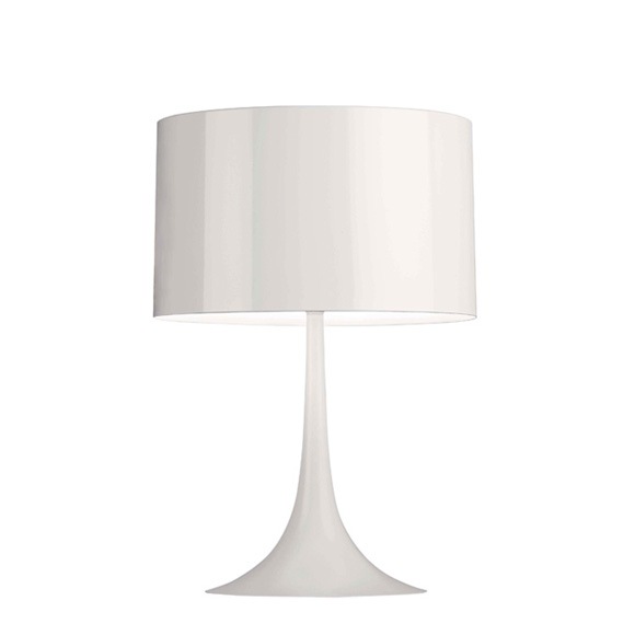 Spun Light T1 Table Lamp, White