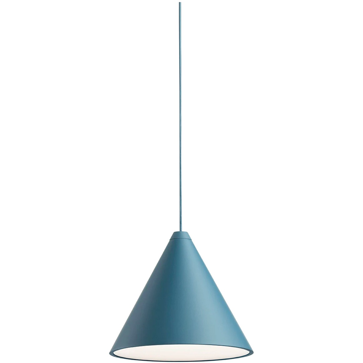 String Light Cone Pendant 12M Dimmable With Soft Touch, Blue