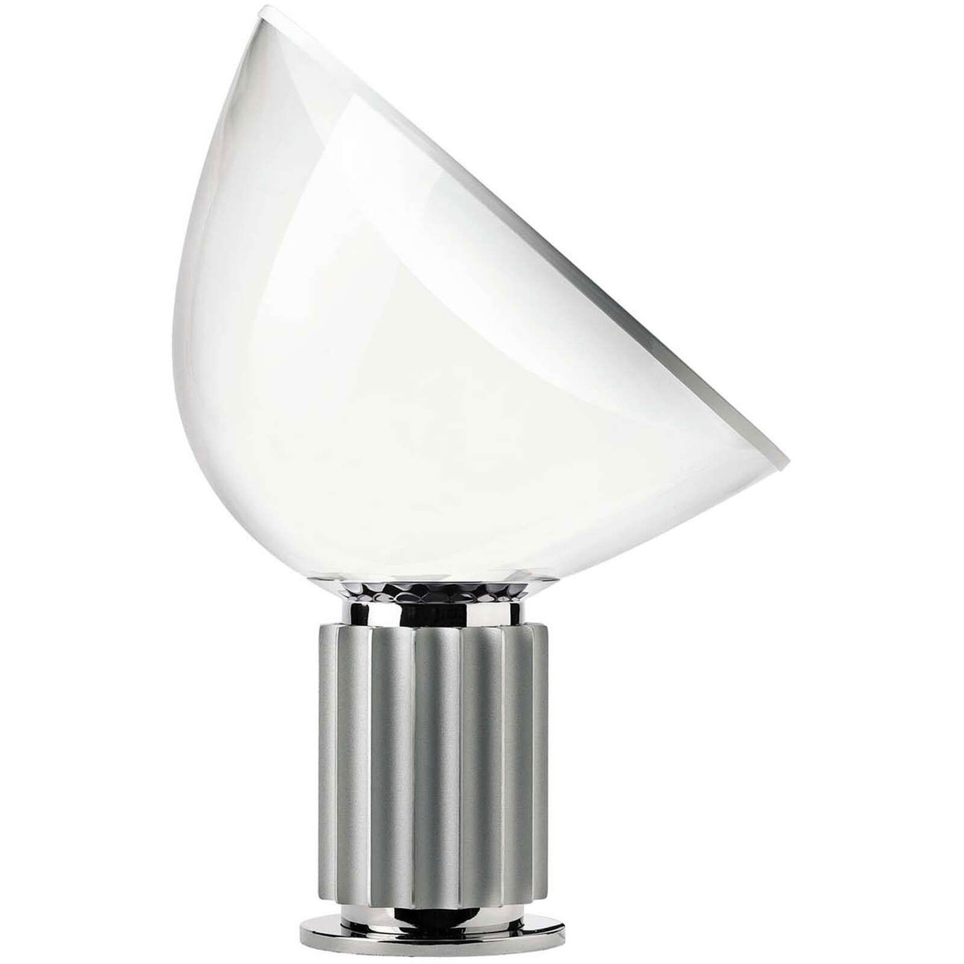 Taccia Table Lamp, Silver