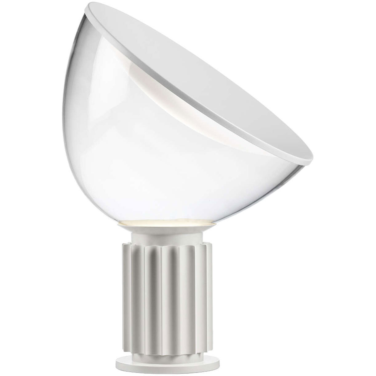 Taccia Small Table Lamp, Matte White
