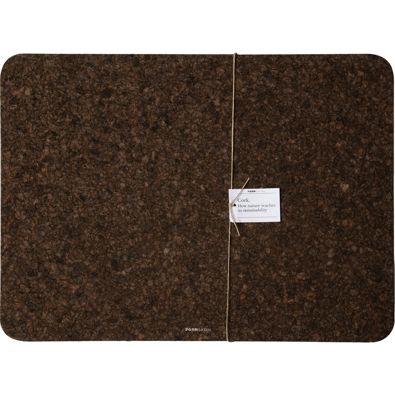 Cork Placemat 2-pack, Smoked
