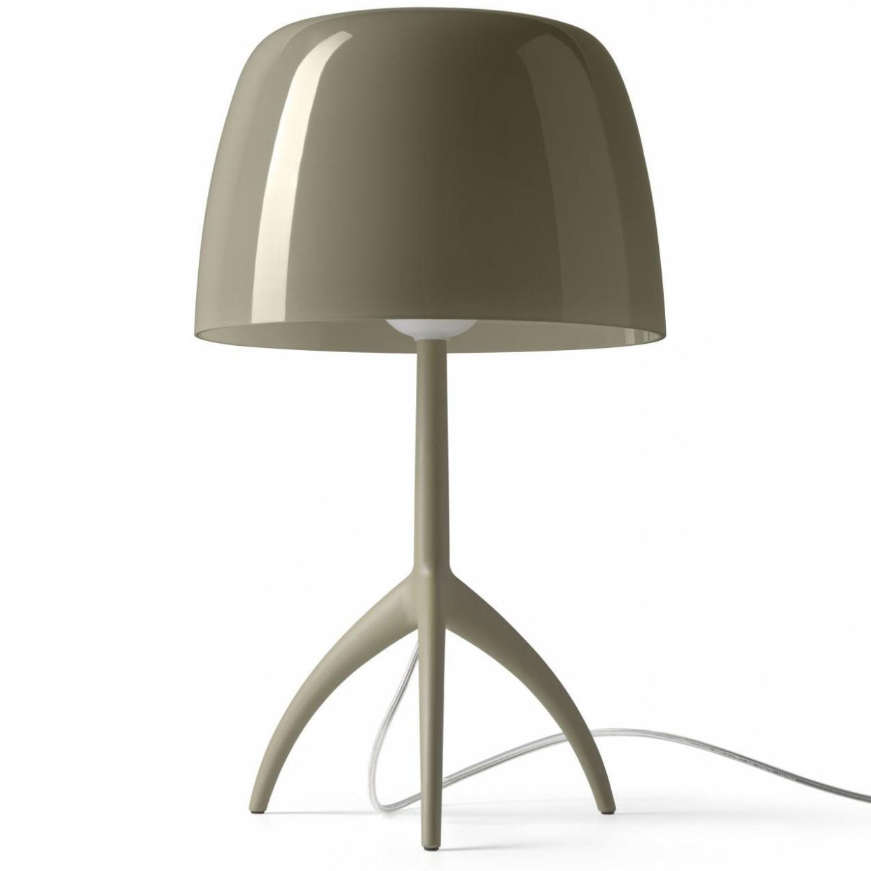 Lumiere Nuances Piccola Table Lamp With Dimmer, Creta