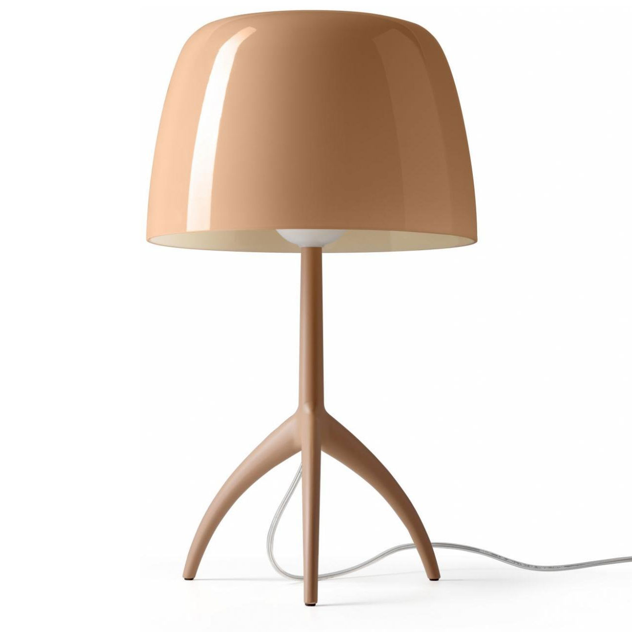 Lumiere Nuances Piccola Table Lamp With Dimmer, Cipria