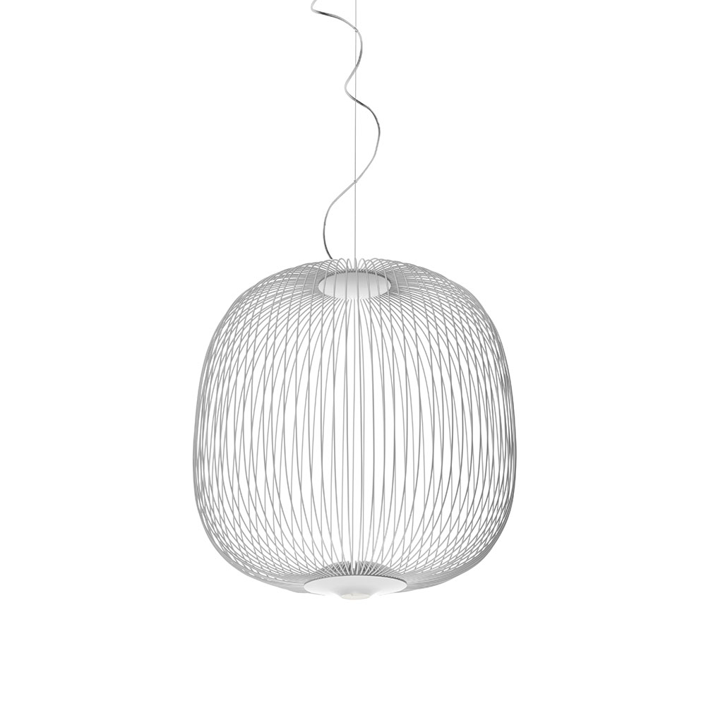 Spokes 2 Pendant Dimmable, White