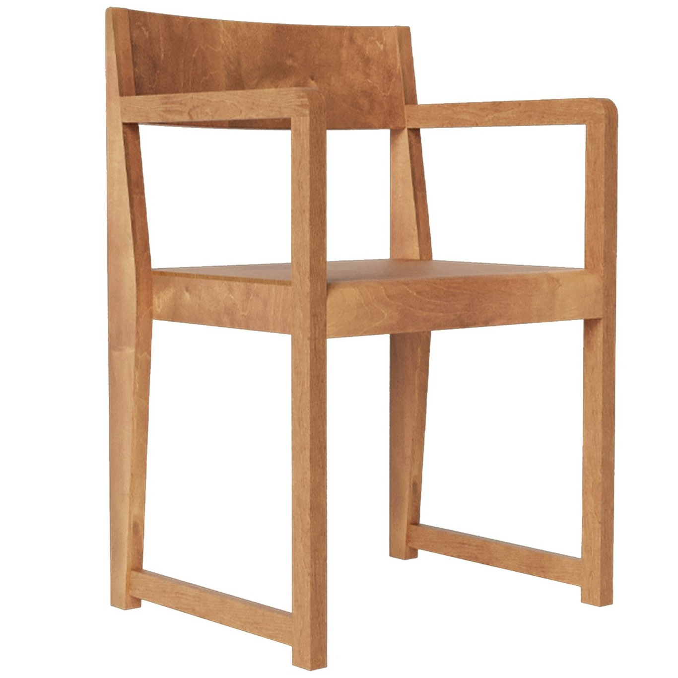 Armrest chair 01 Armchair, Warm Brown