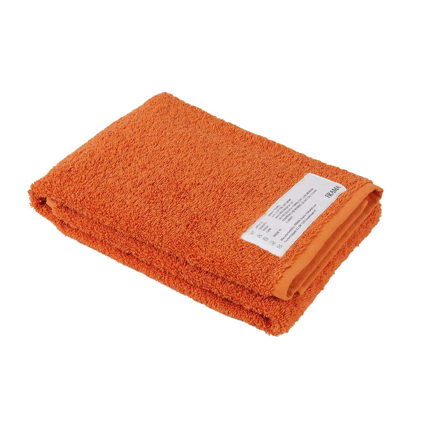 Heavy Towel 50x80 cm, Burnt Orange
