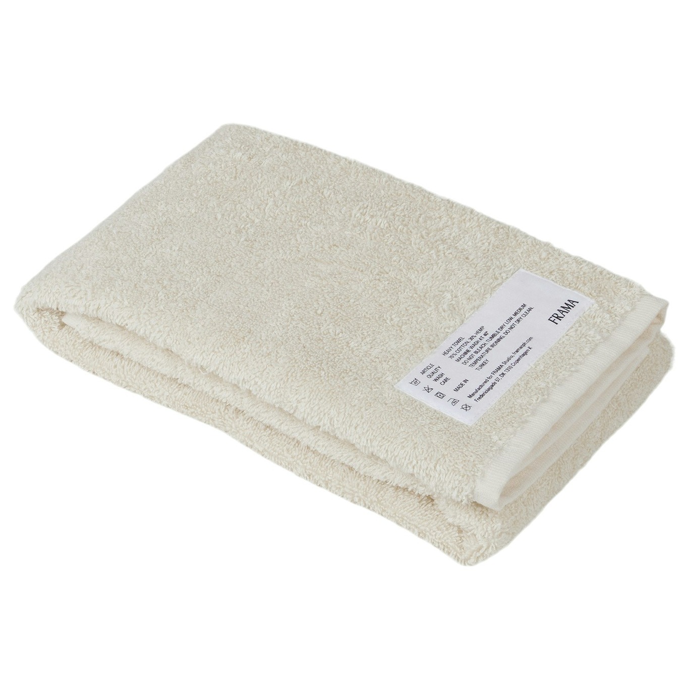 Heavy Towel Towel 50x80 cm, Bone White