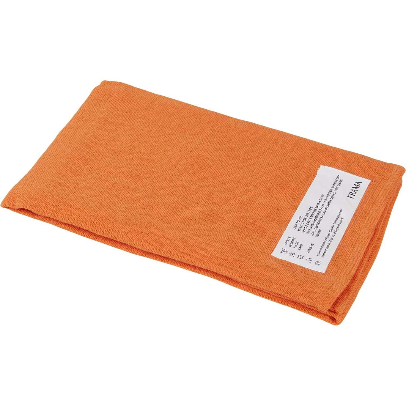 Light Towel 50x80 cm, Burnt Orange