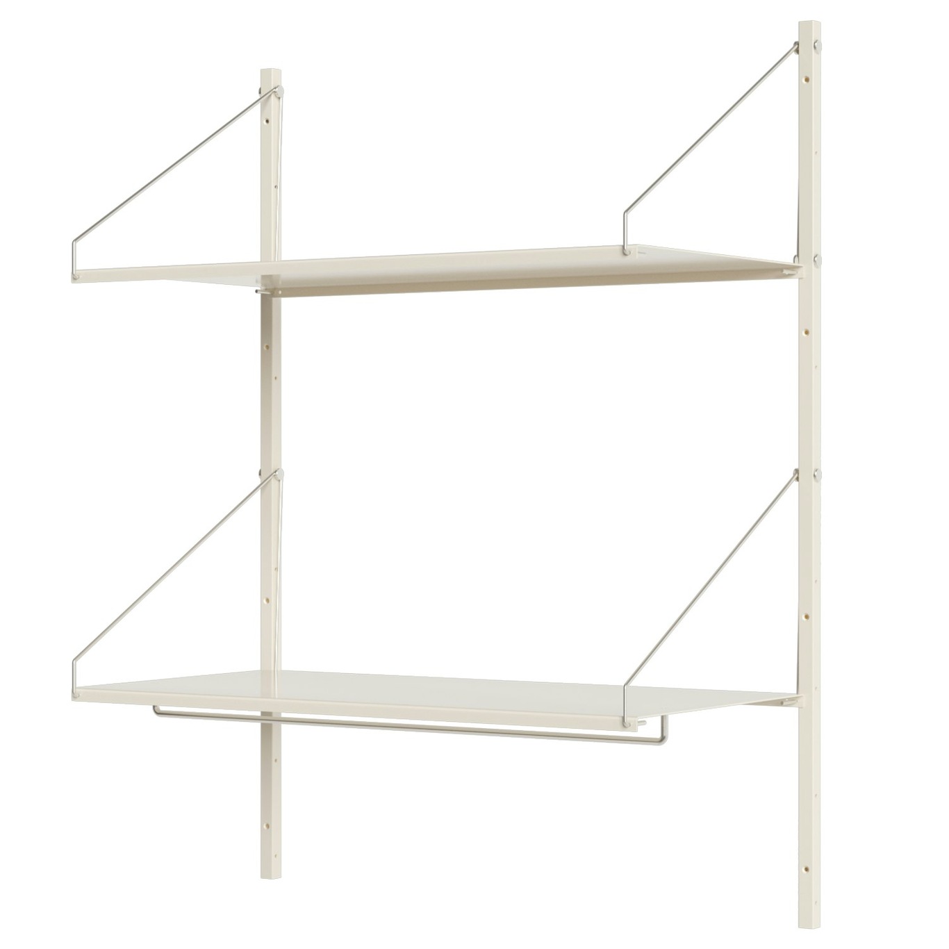 Library Shelf With Hanger 80x108 cm, Warm White