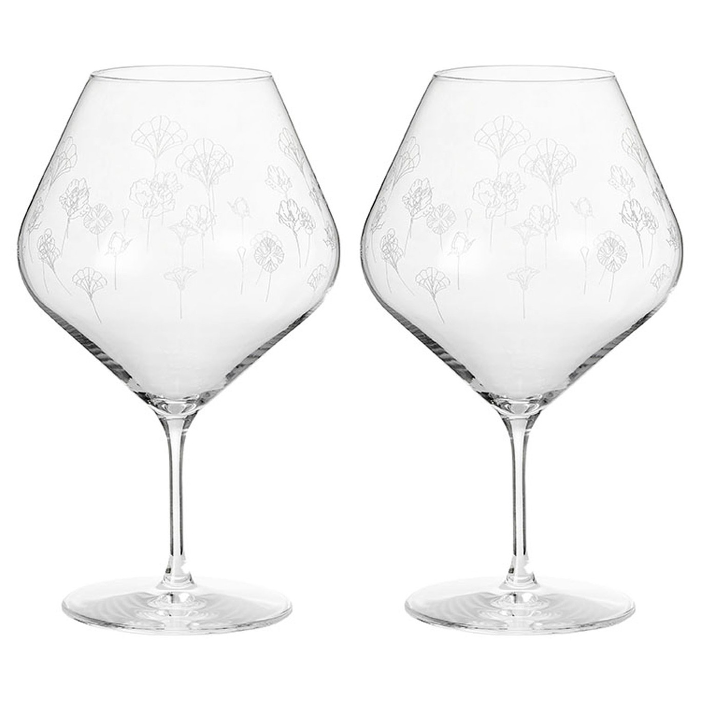 Flower Wine Glass 2-pack XL, 89 cl