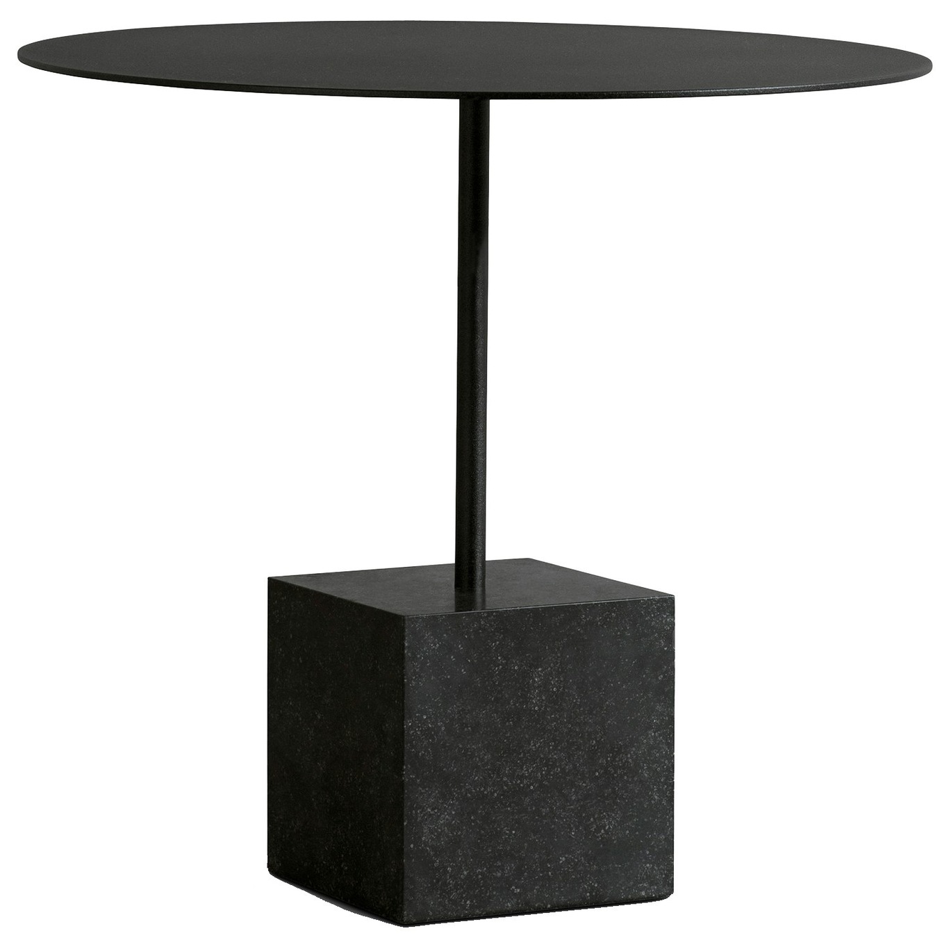 Knockout Lounge Table Ø60x55 cm, Black