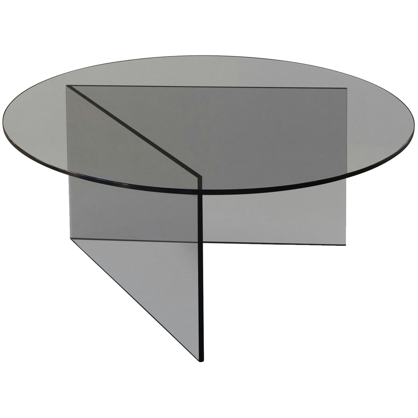 Pond Coffee Table Ø80 cm, Grey Smoke