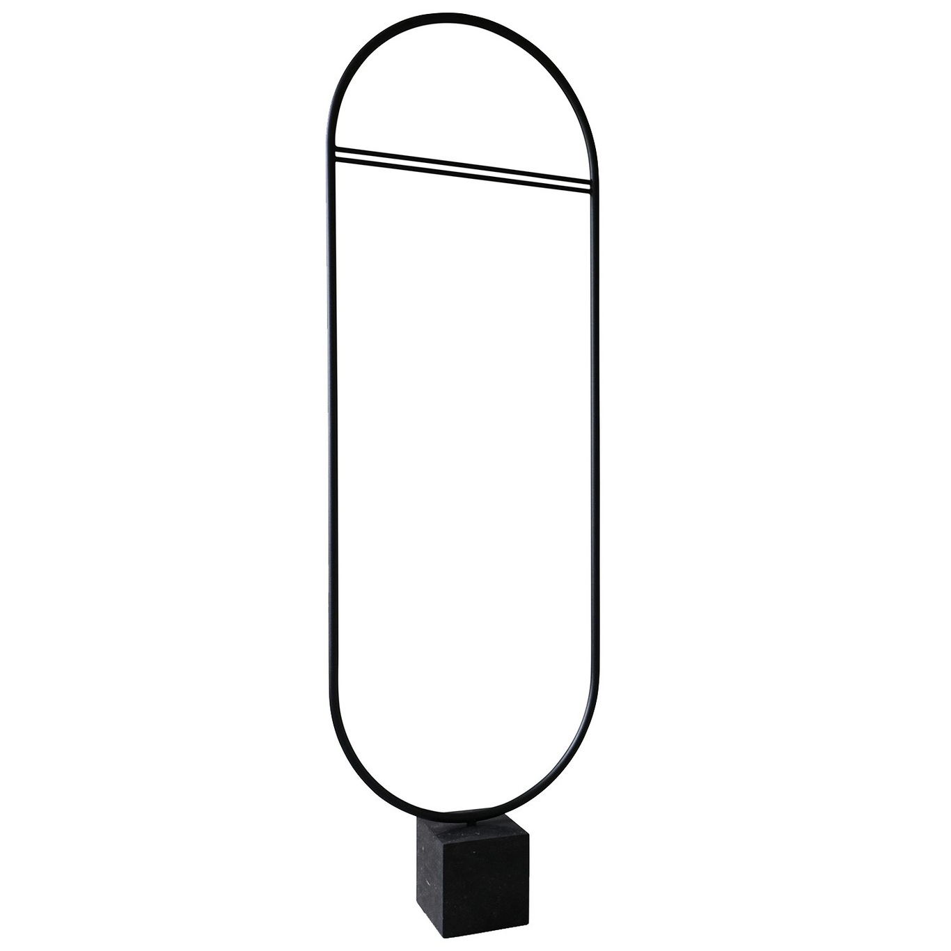 Stand Out Coat Rack, Black