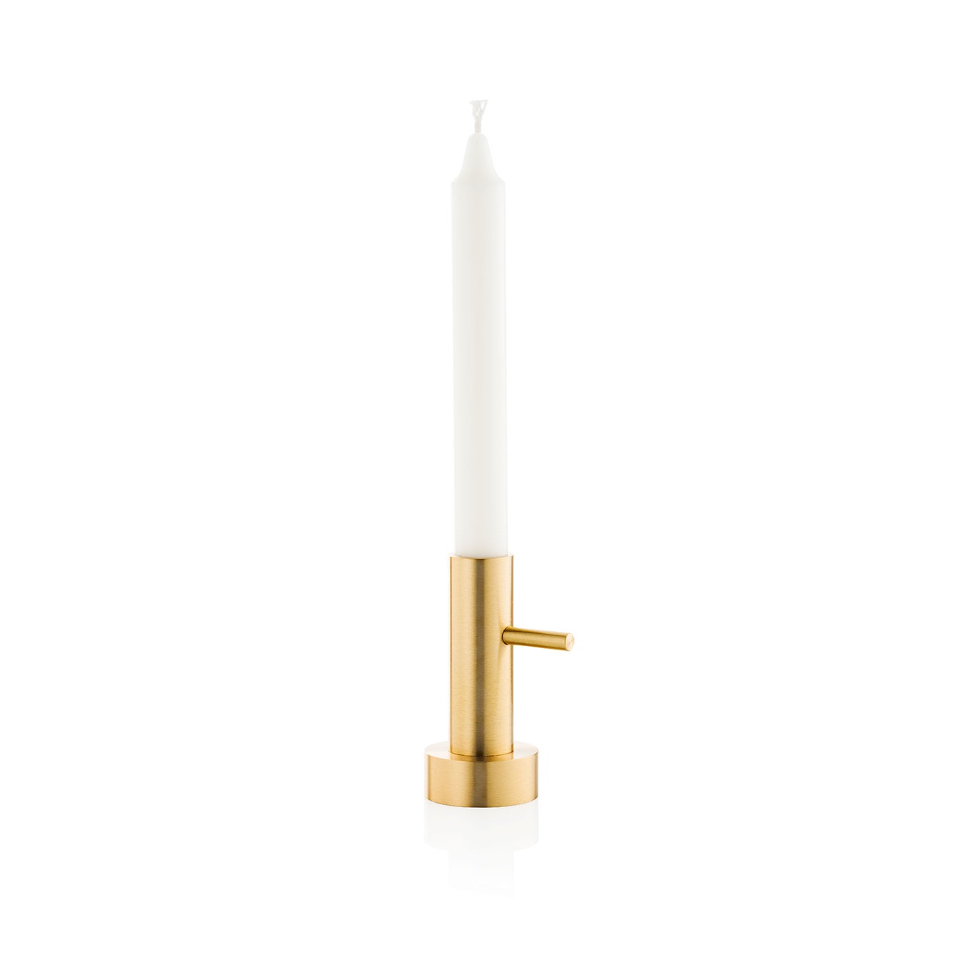 Jaime Hayon Candleholder Single No1 H:10.5 cm, Brass